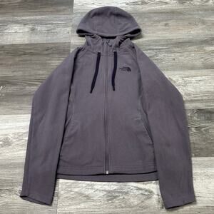 The‎ North Face Fleece Jacket Mezzaluna Purple Womens S Athletic Sporty Full Zip